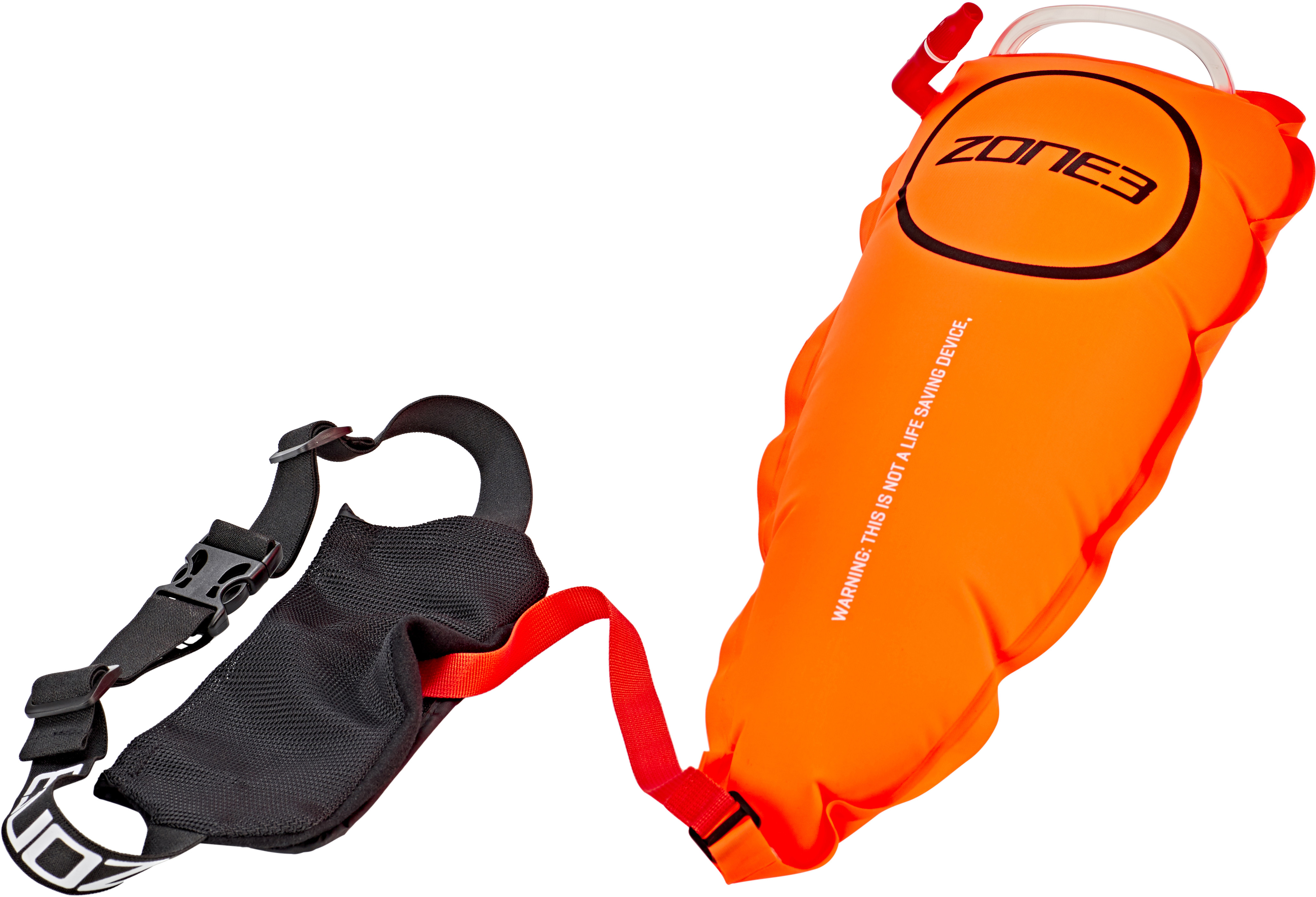 ZONE3 Swim Safety Belt with Tow Float Pouch-Orange - Durasafe Shop