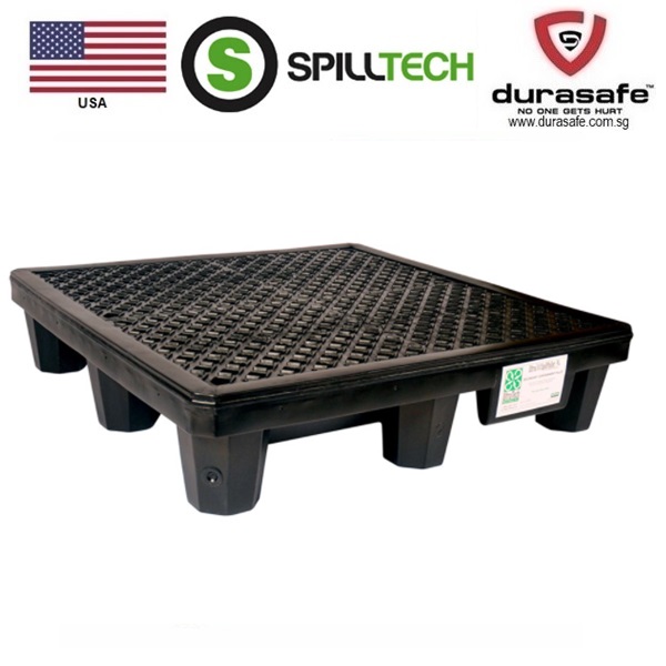 SPILLTECH ULT1113 UltraSpill Economy 4Drum Spill Containment Pallet